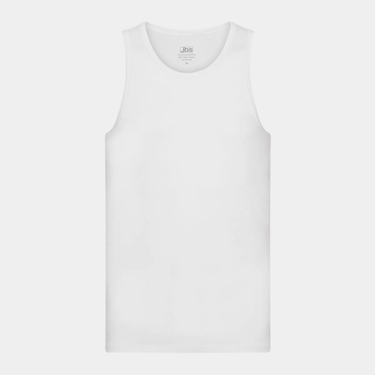 2 hvide bambus tank top