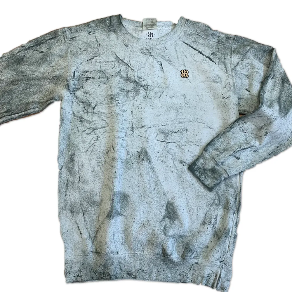 Acid Wash Crewneck (Ocean)