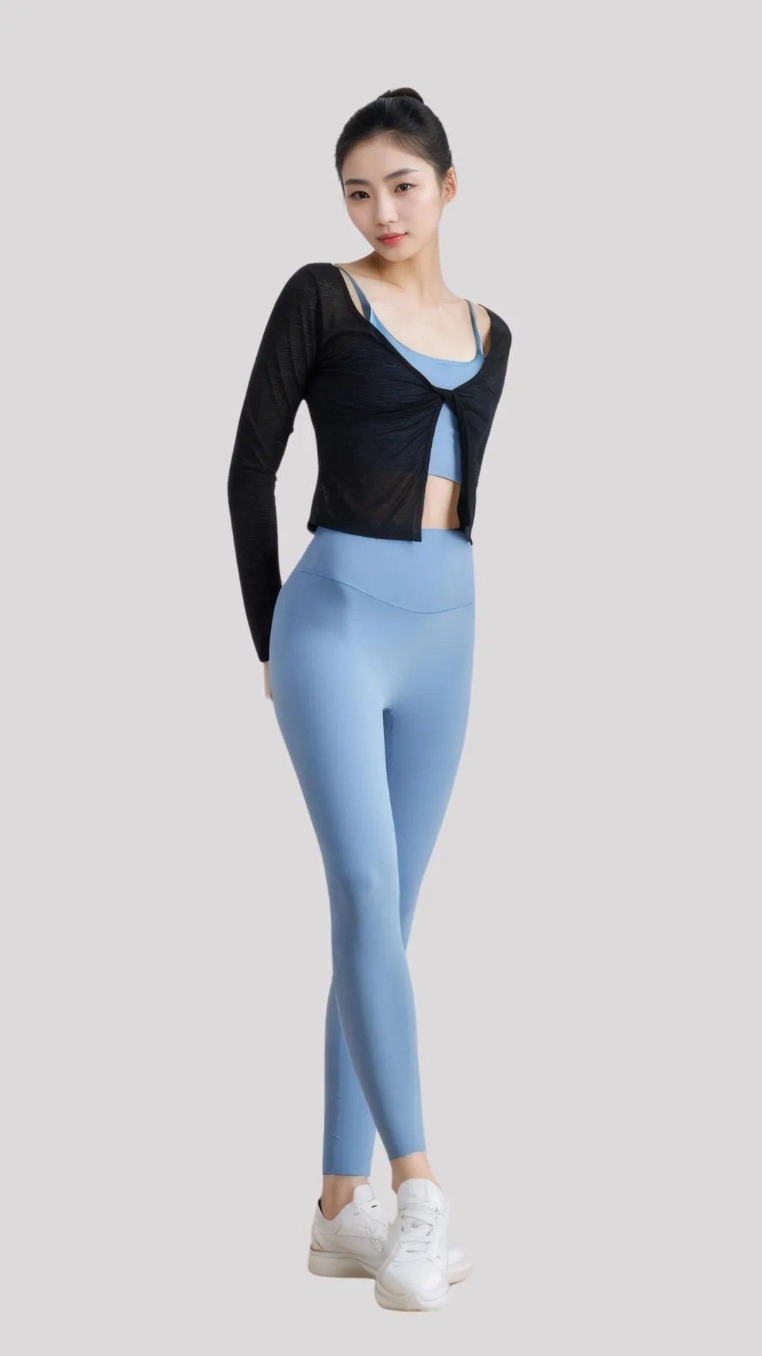 AirMesh Twist Crop