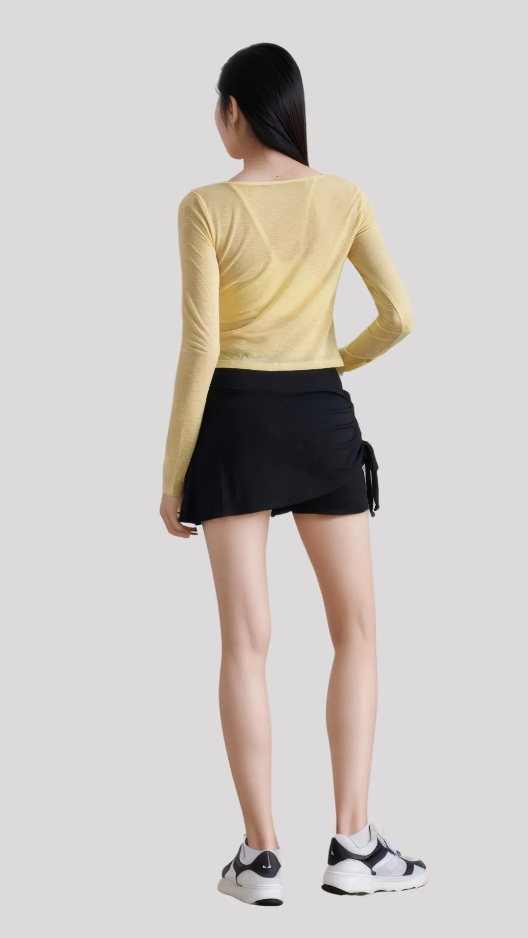 AirMesh Twist Crop