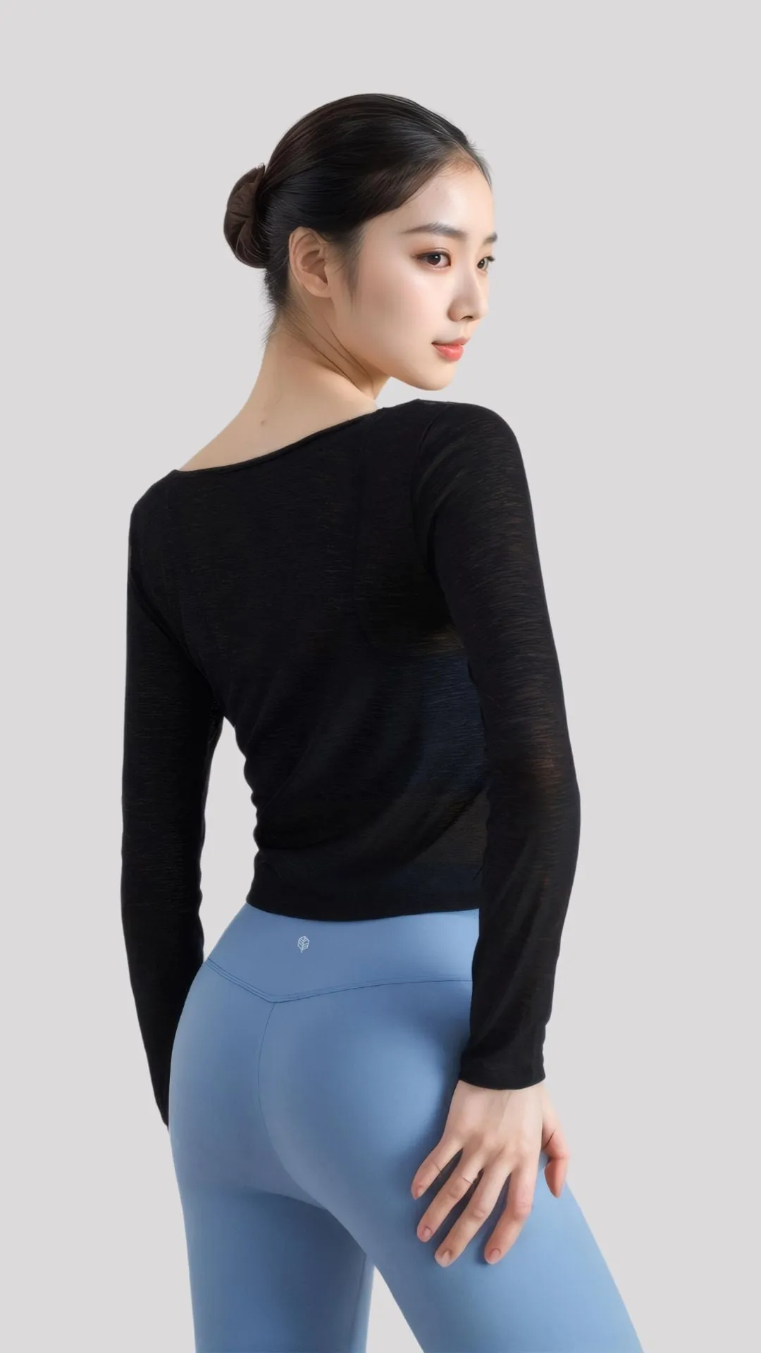 AirMesh Twist Crop