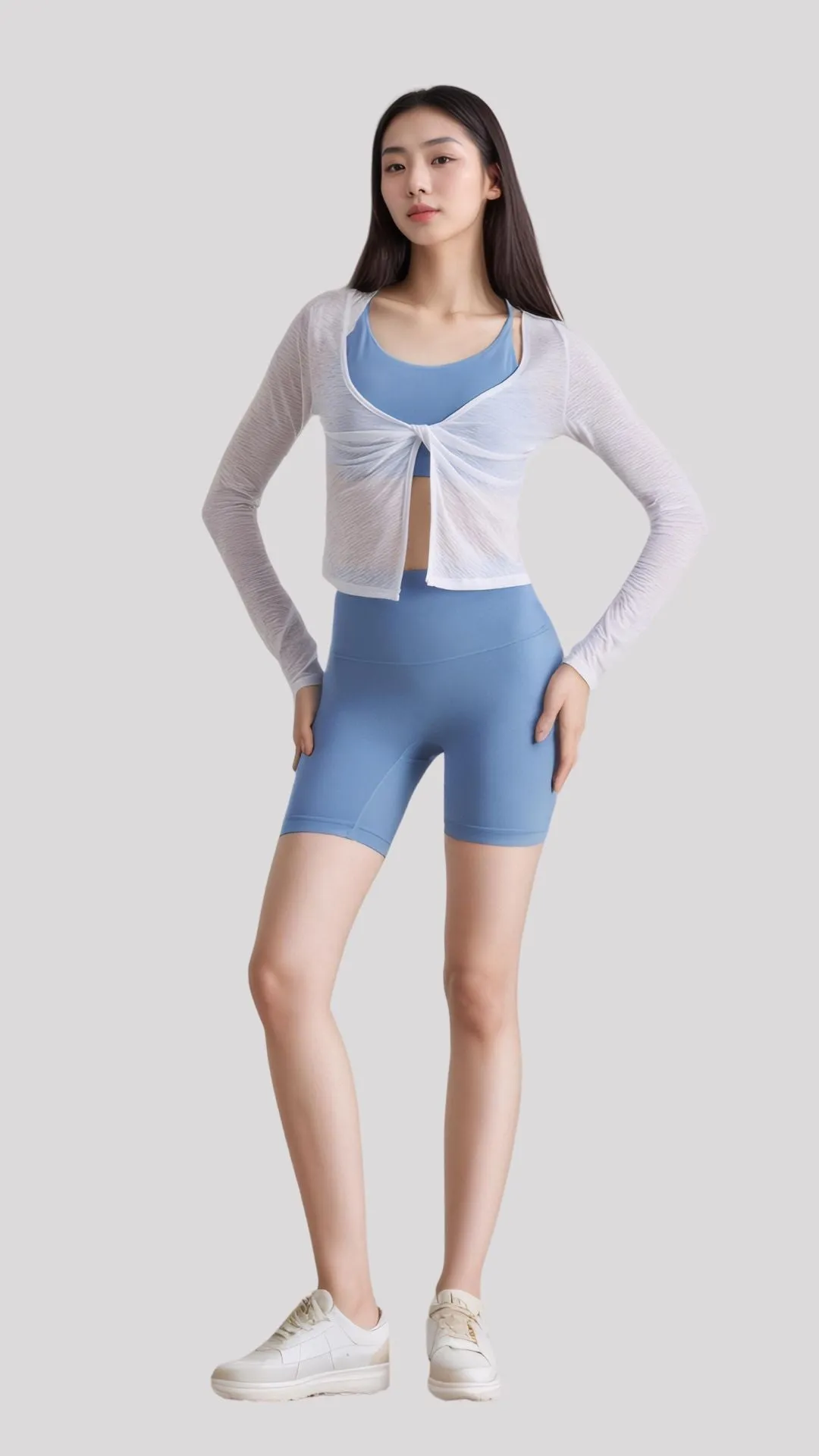 AirMesh Twist Crop