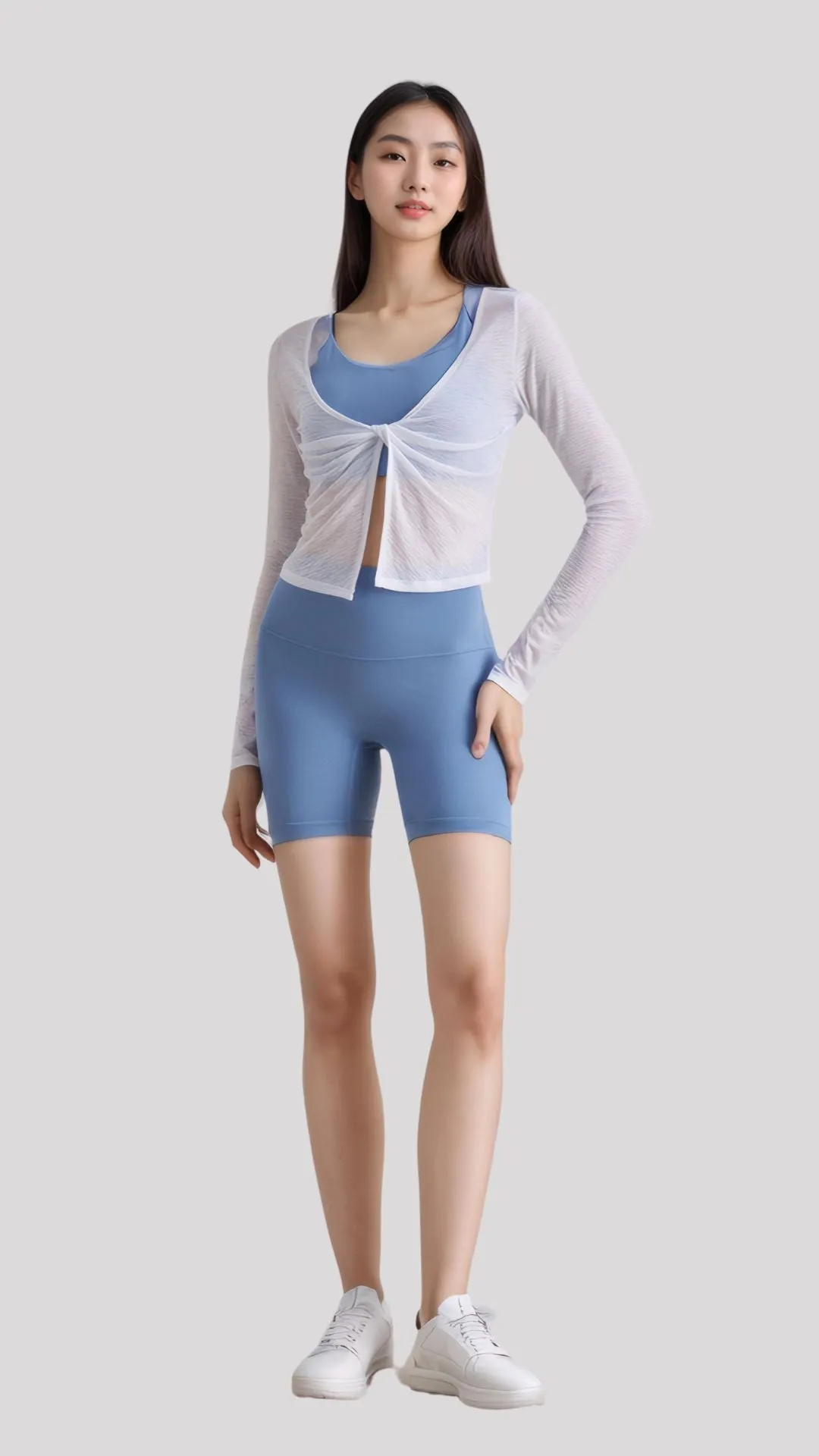 AirMesh Twist Crop