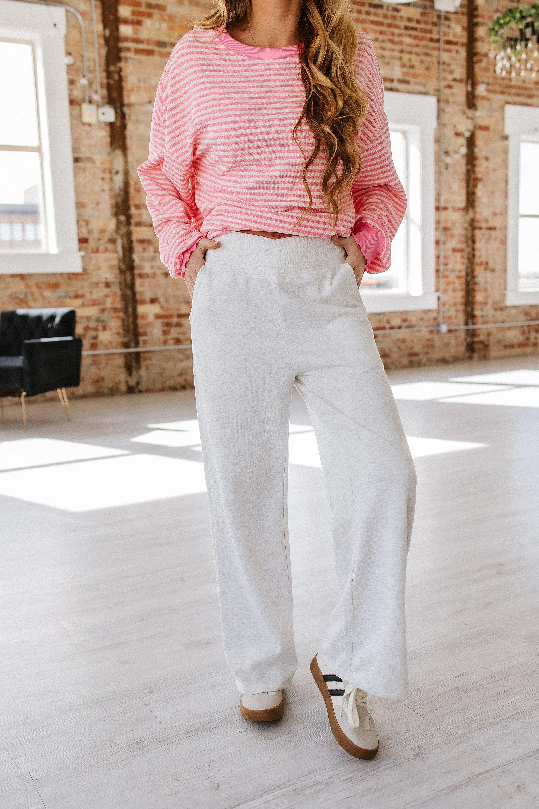 Amber Cross Waist Sweatpants | DROPSHIP