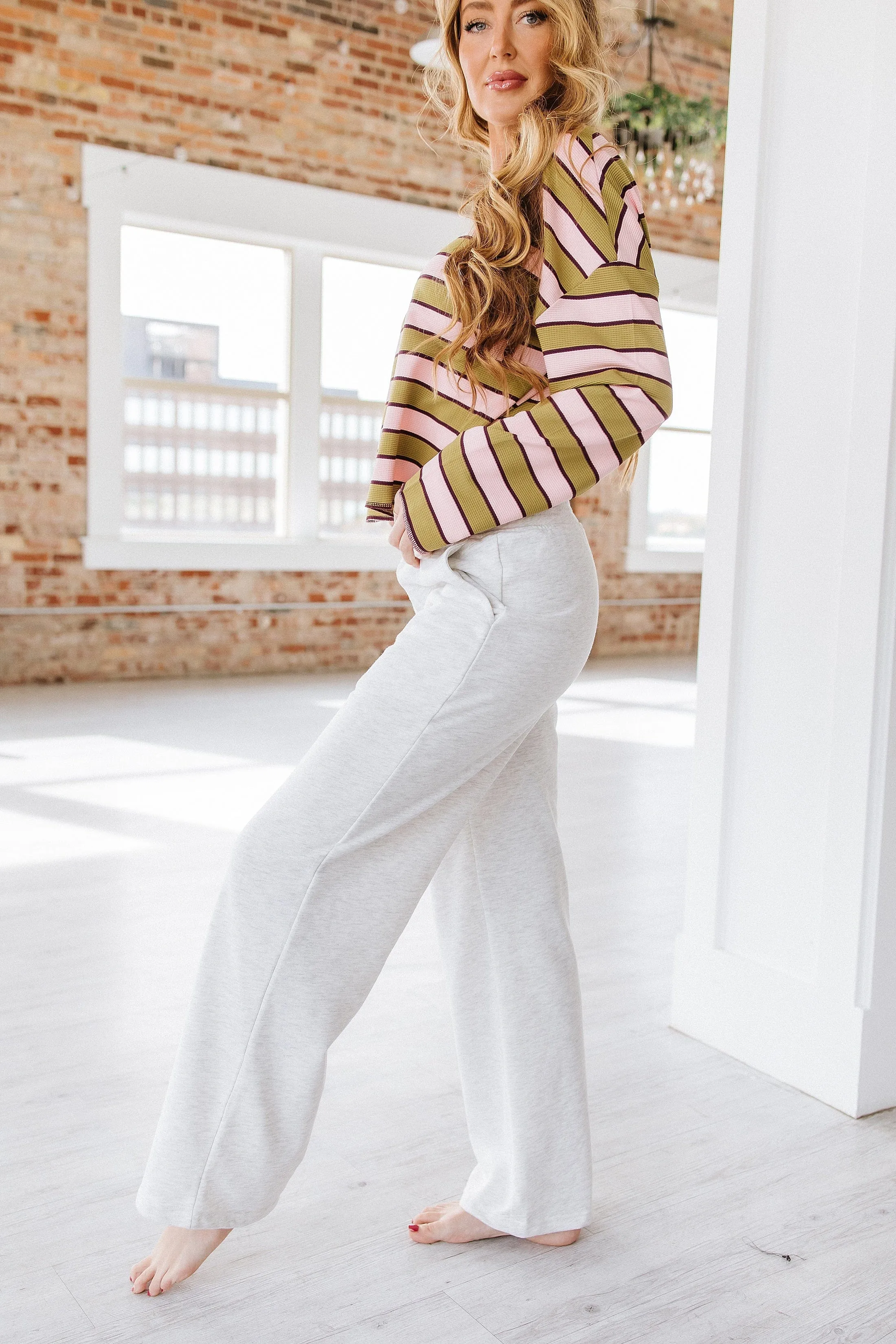 Amber Cross Waist Sweatpants | DROPSHIP
