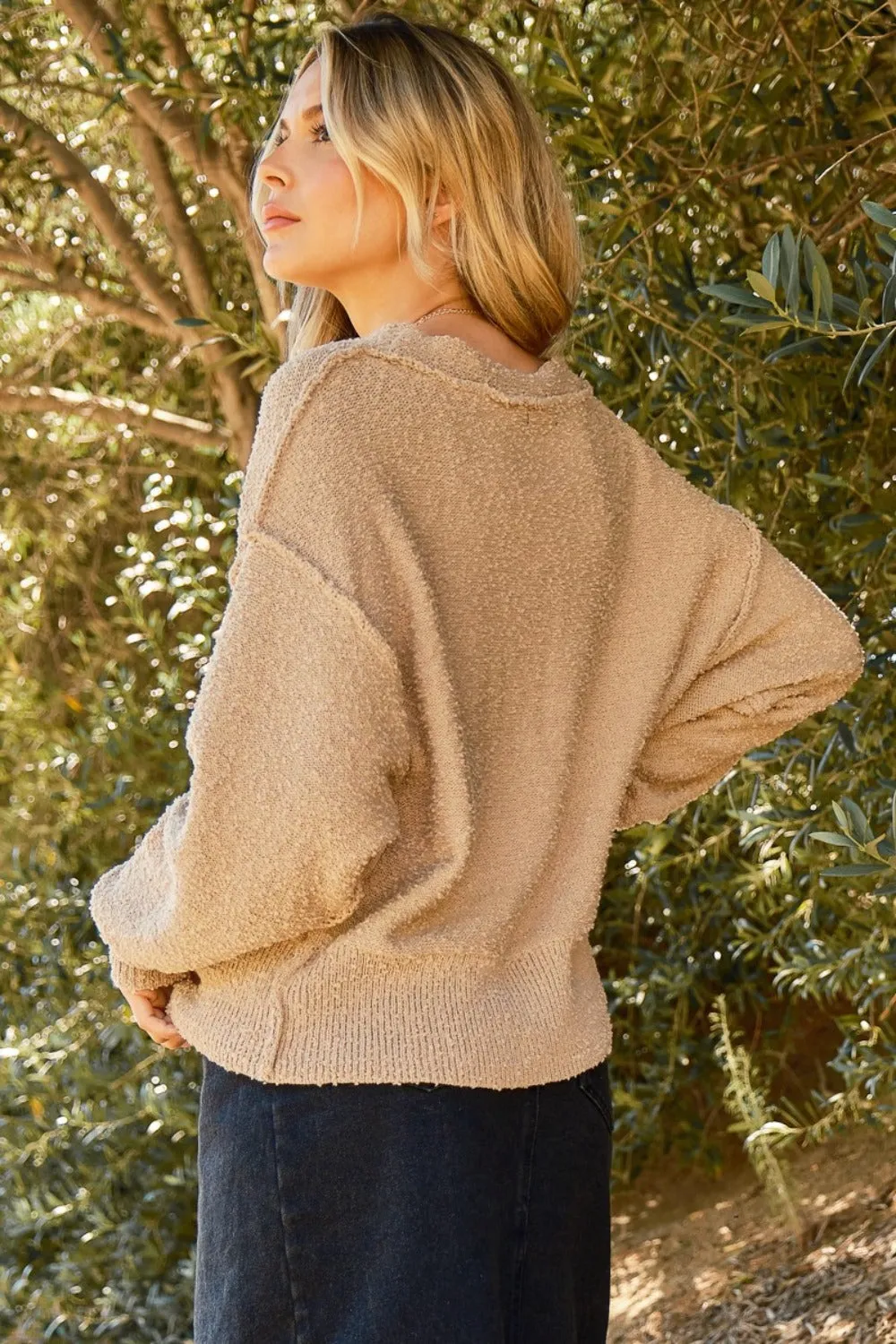 And The Why Popcorn Cardigan