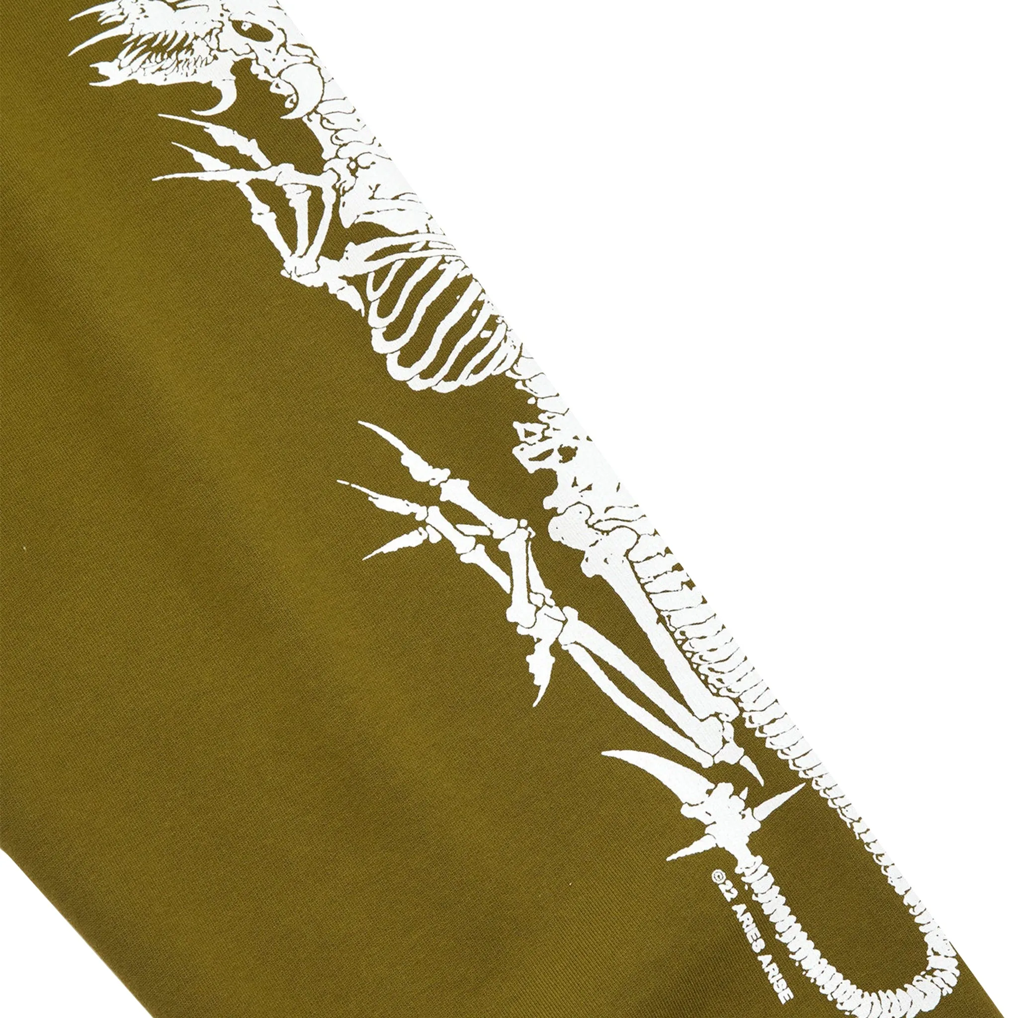 Aries Dragon Skeletor Sweatpants Olive