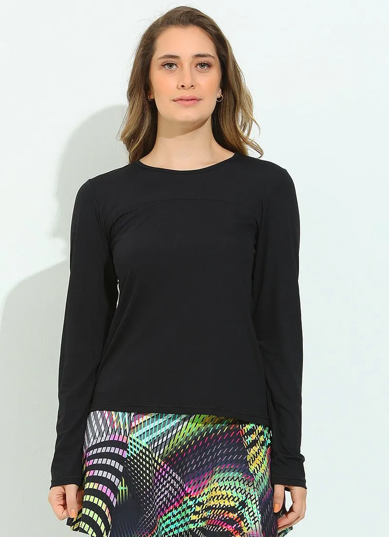 Bossa Top (Black) UPF 50 