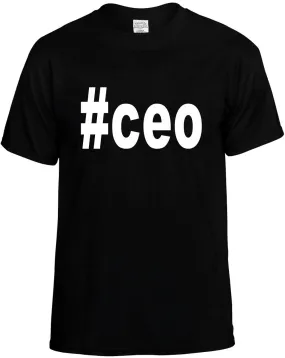 #Ceo Hashtag Unisex T-Shirt Novelty Graphic Tee Shirt