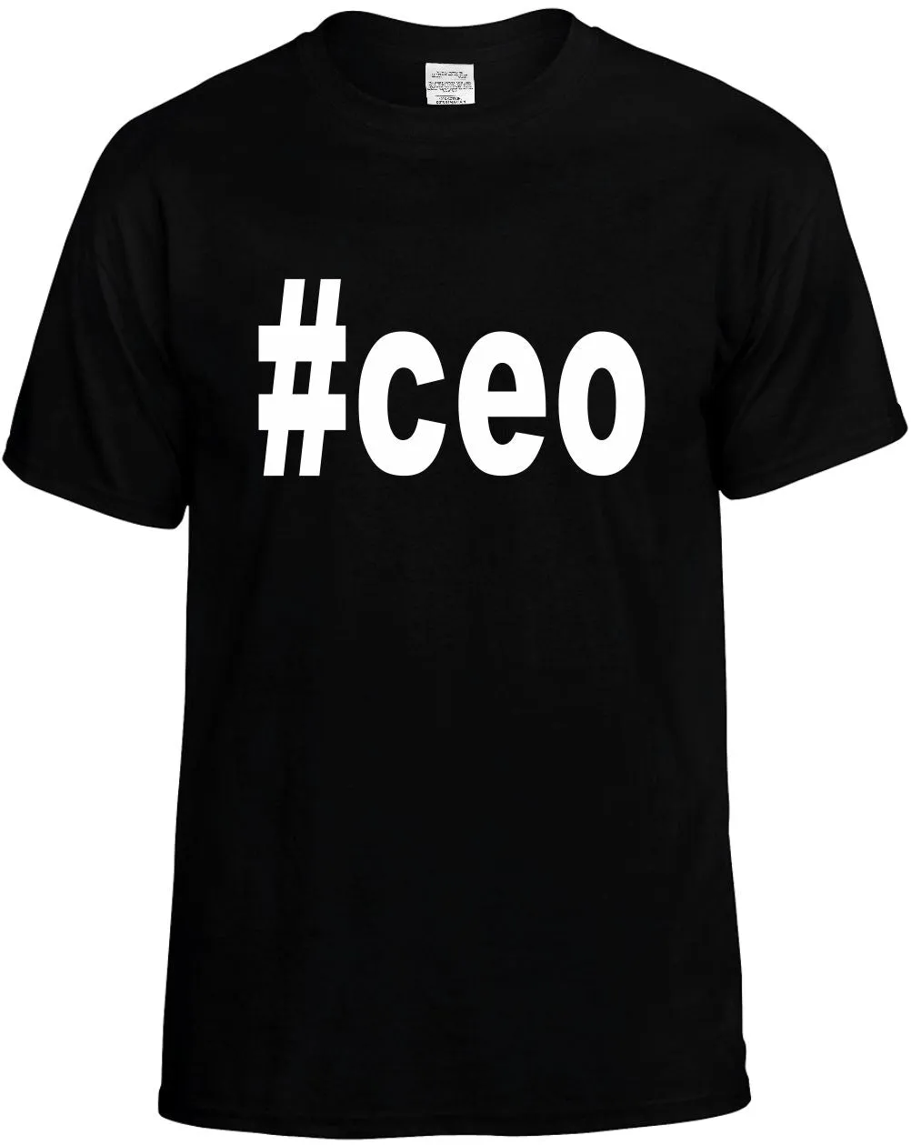 #Ceo Hashtag Unisex T-Shirt Novelty Graphic Tee Shirt