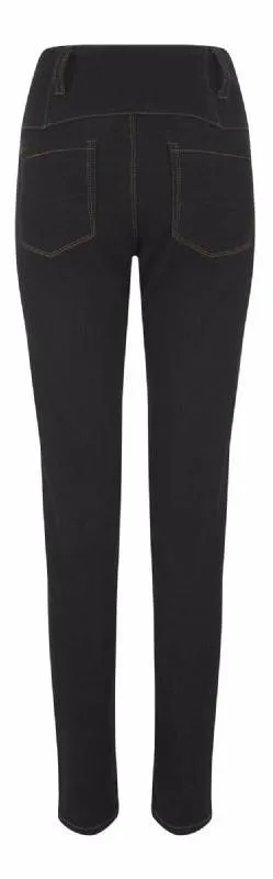 Collectif Rebel Kate Skinny 50s High Waisted Navy Blue Denim Jeans