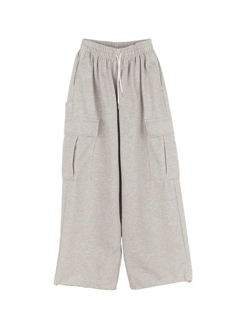 Comfy Cargo Wide-Fit Sweatpants IA504