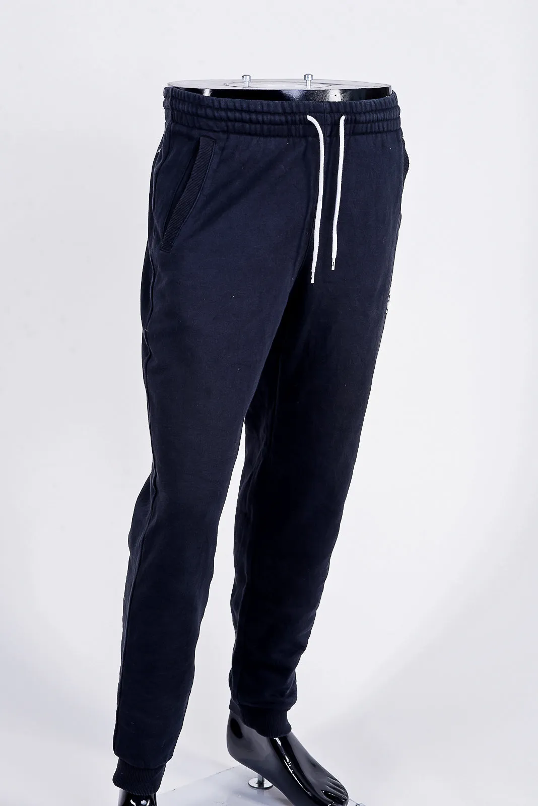 contrast drawstring joggers