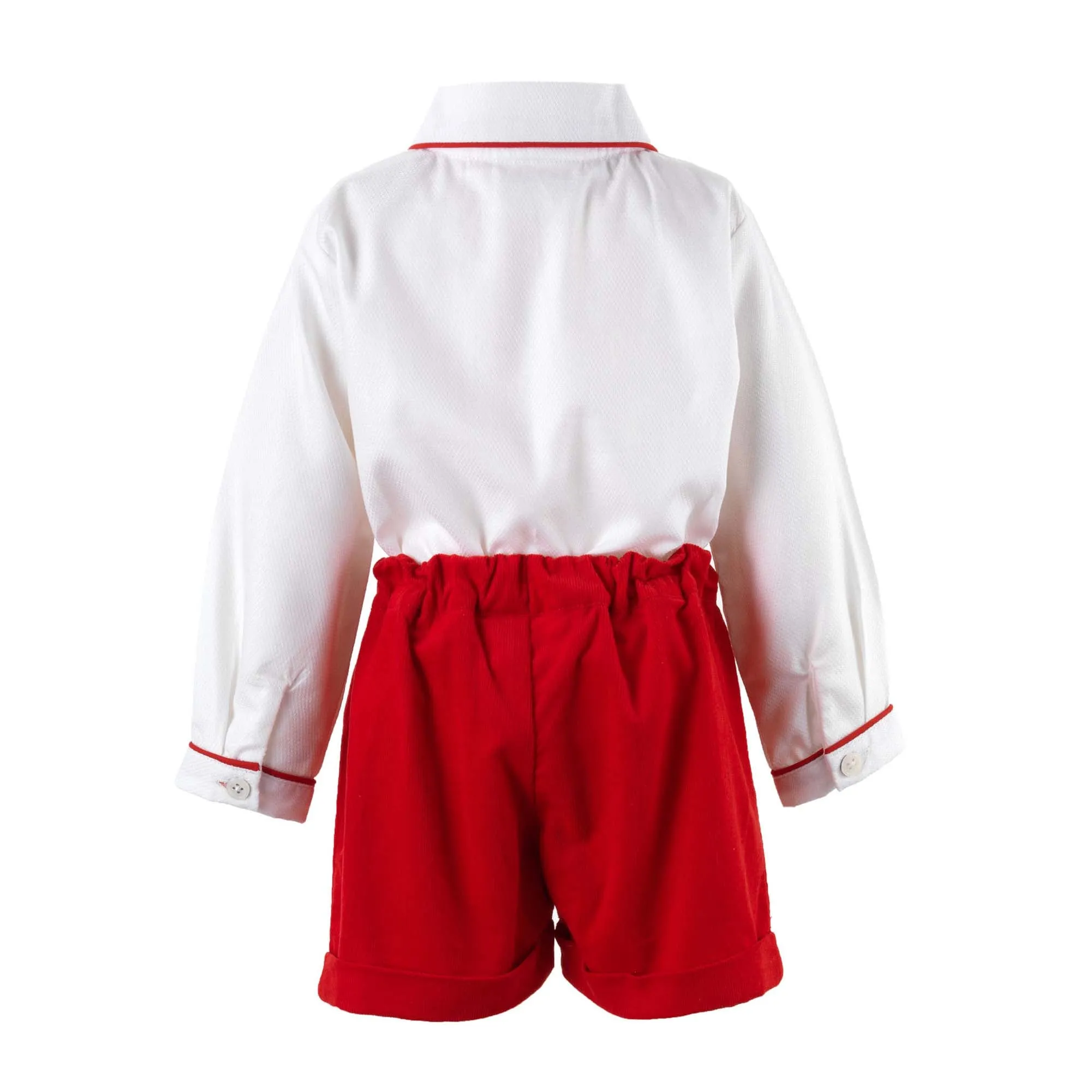 Cord Short & Shirt Set