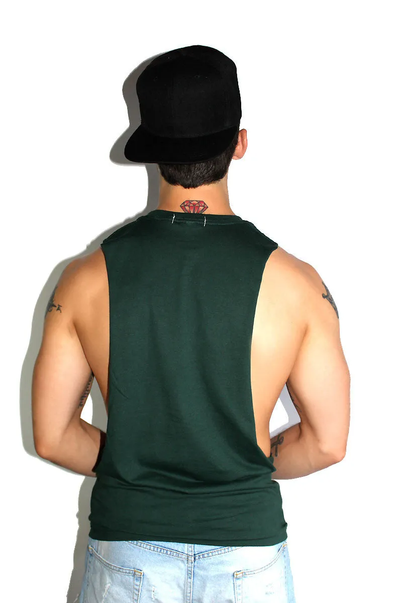 Core Shredder Tank-Dark Green