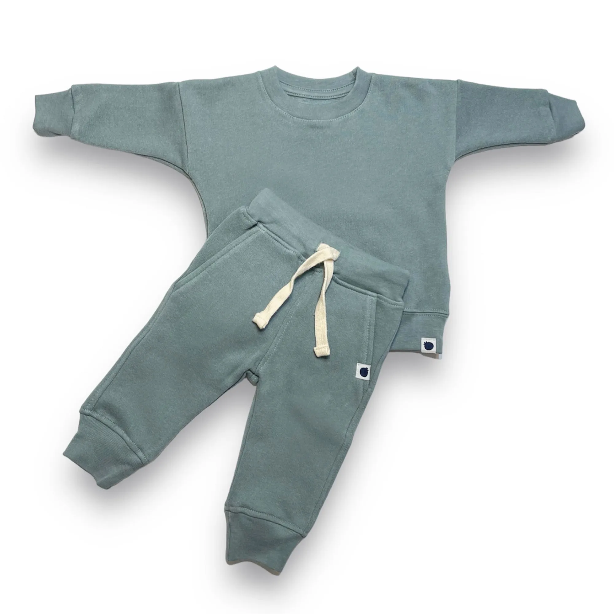 Crewneck & Sweatpant Set - Sky Blue