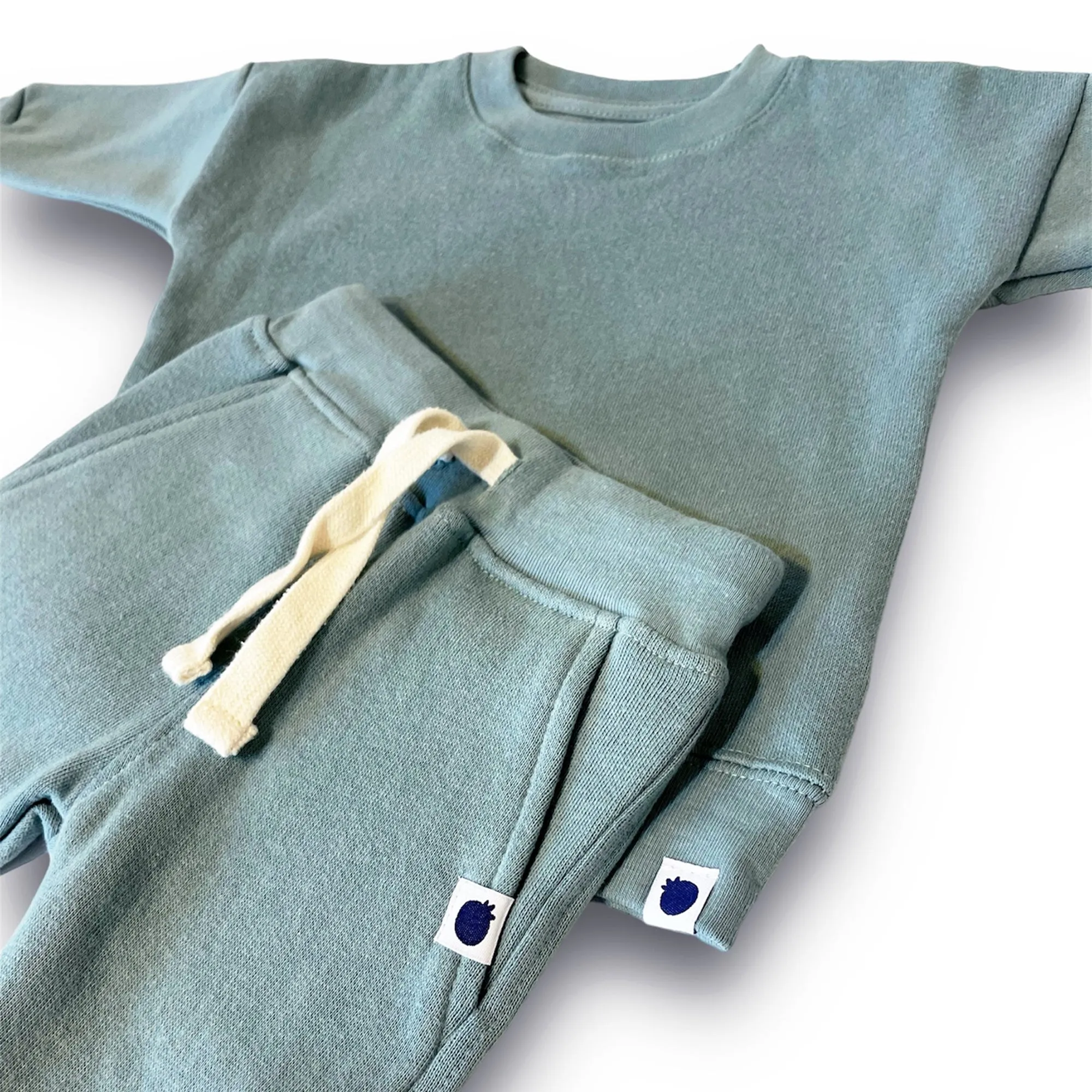 Crewneck & Sweatpant Set - Sky Blue