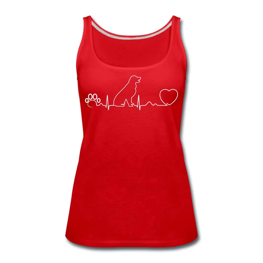 Dog heartbeat Women's Tank Top