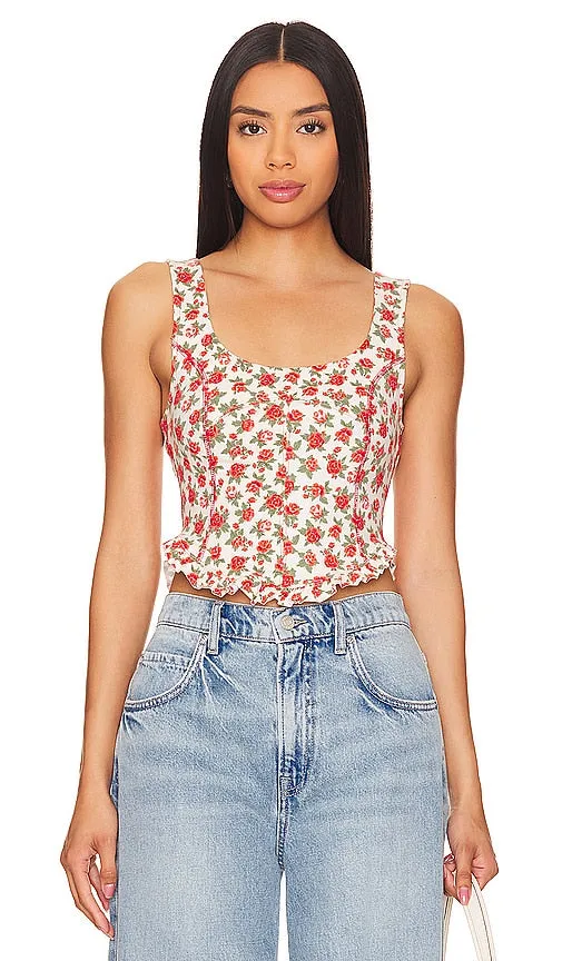 Free People Melanie Tank in White