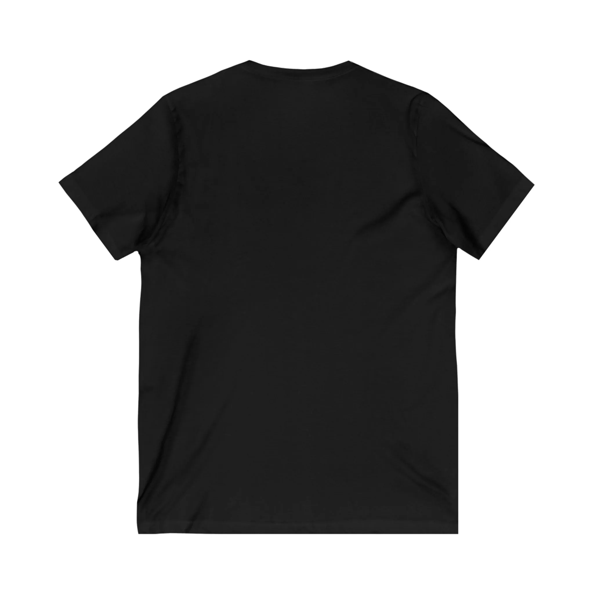Galaxy Glimpse, Unisex Jersey Short Sleeve V-Neck Tee