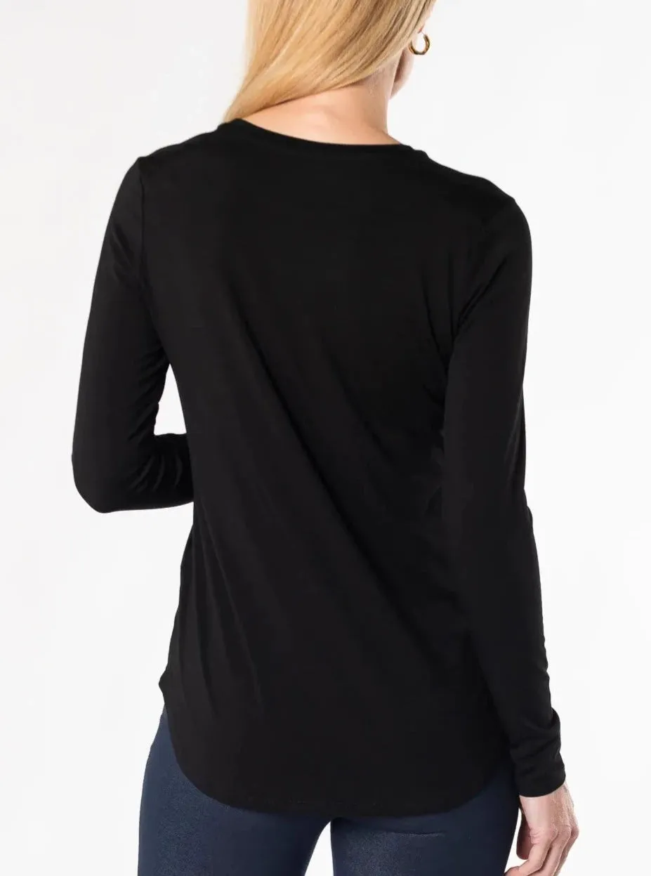 Georgia Long Sleeve - Black