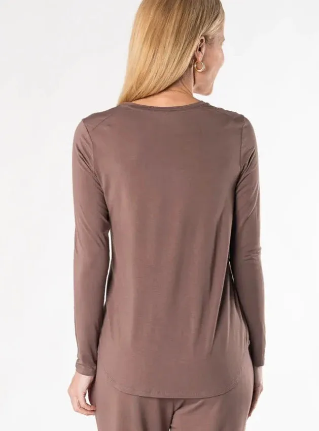 Georgia Long Sleeve - Latte