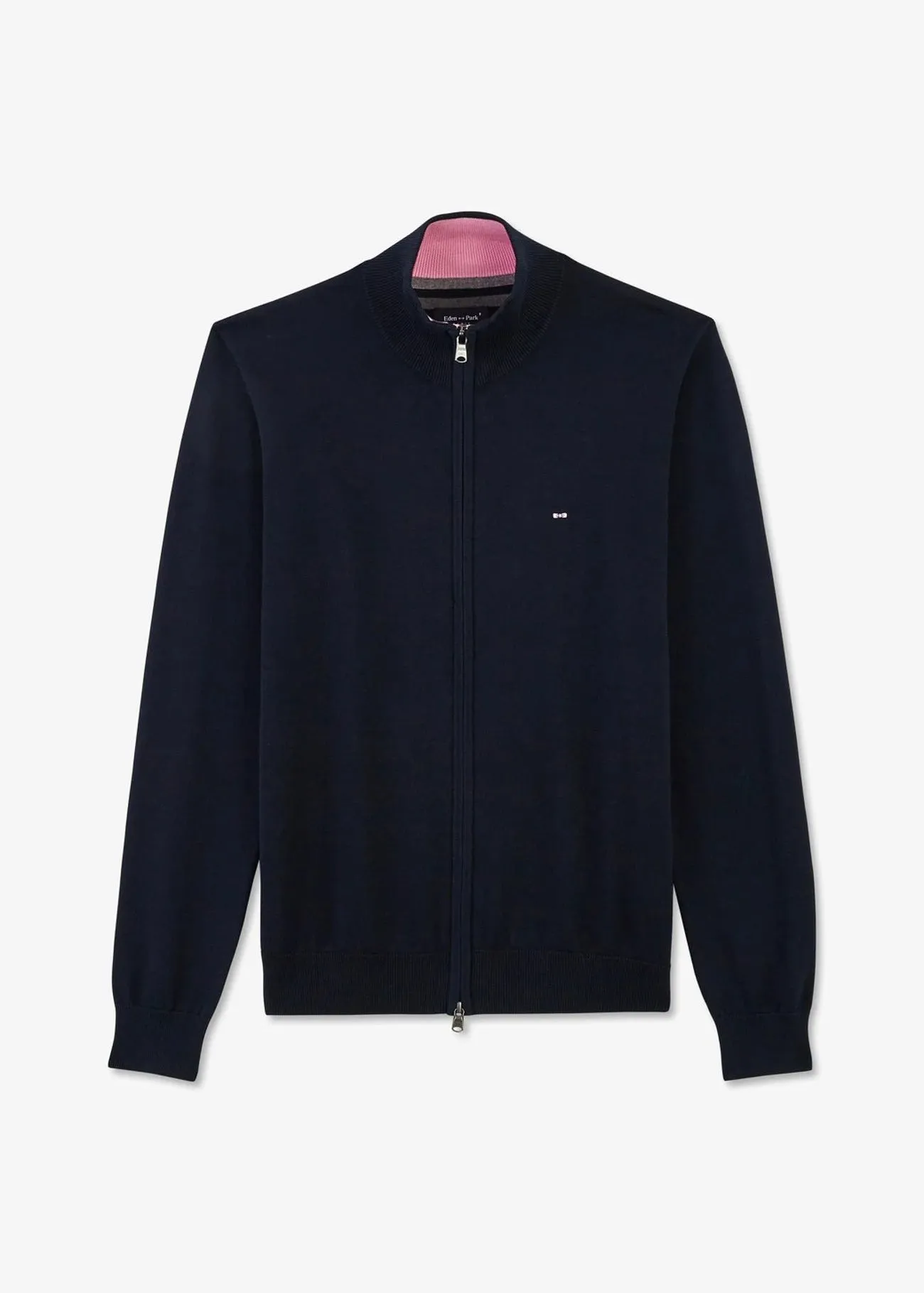 Gilet zippé Eden Park marine