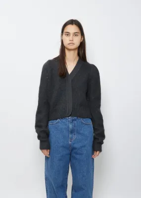 Grandma Cardigan — Dark Grey