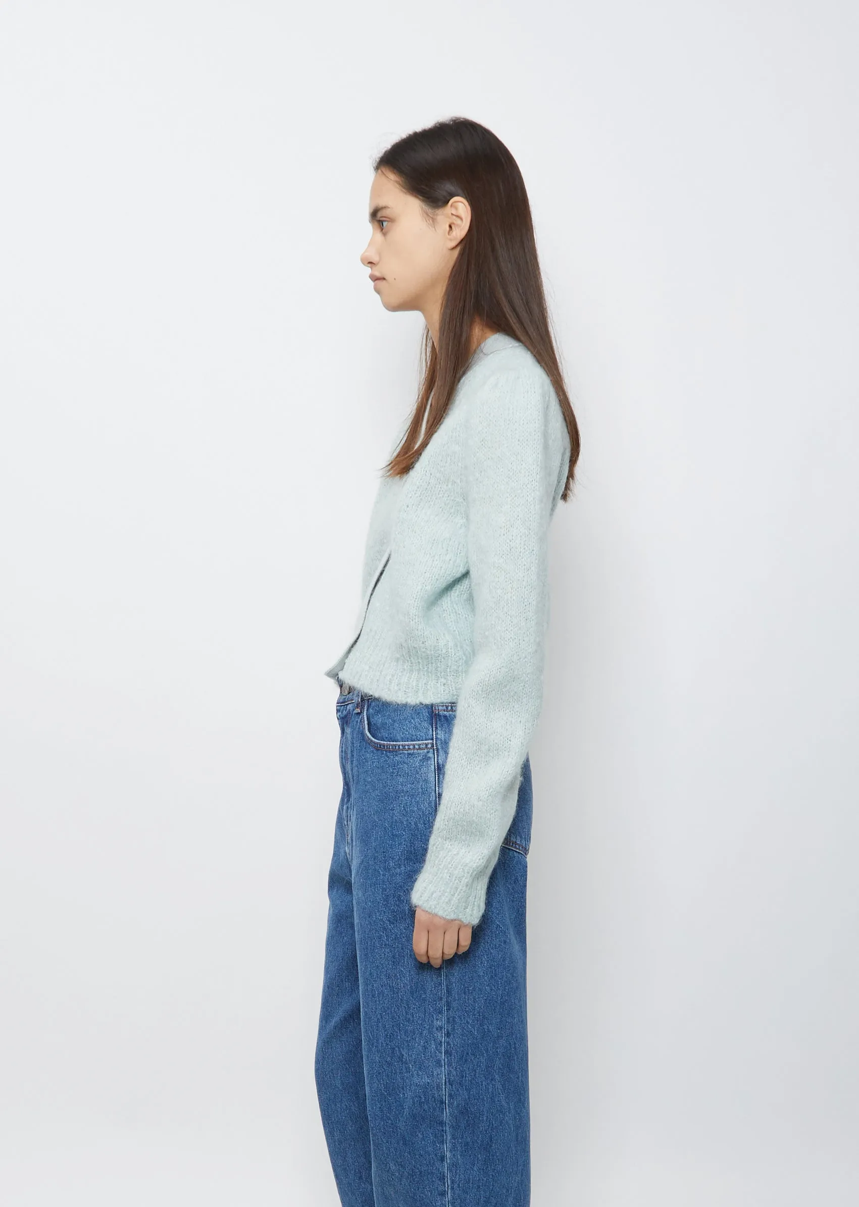 Grandma Cardigan — Mint