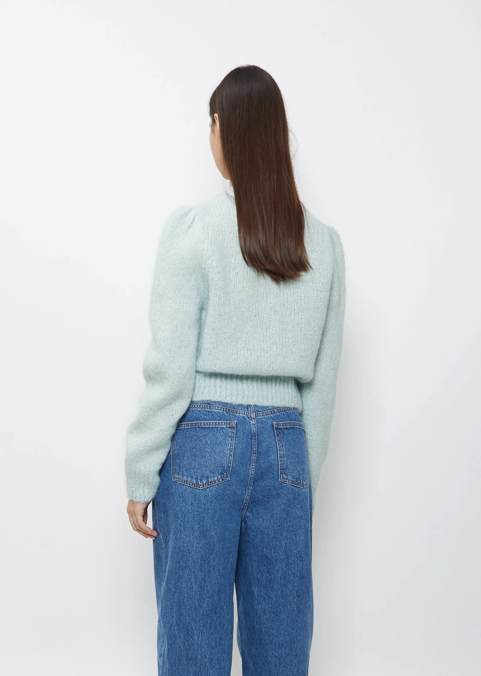 Grandma Cardigan — Mint