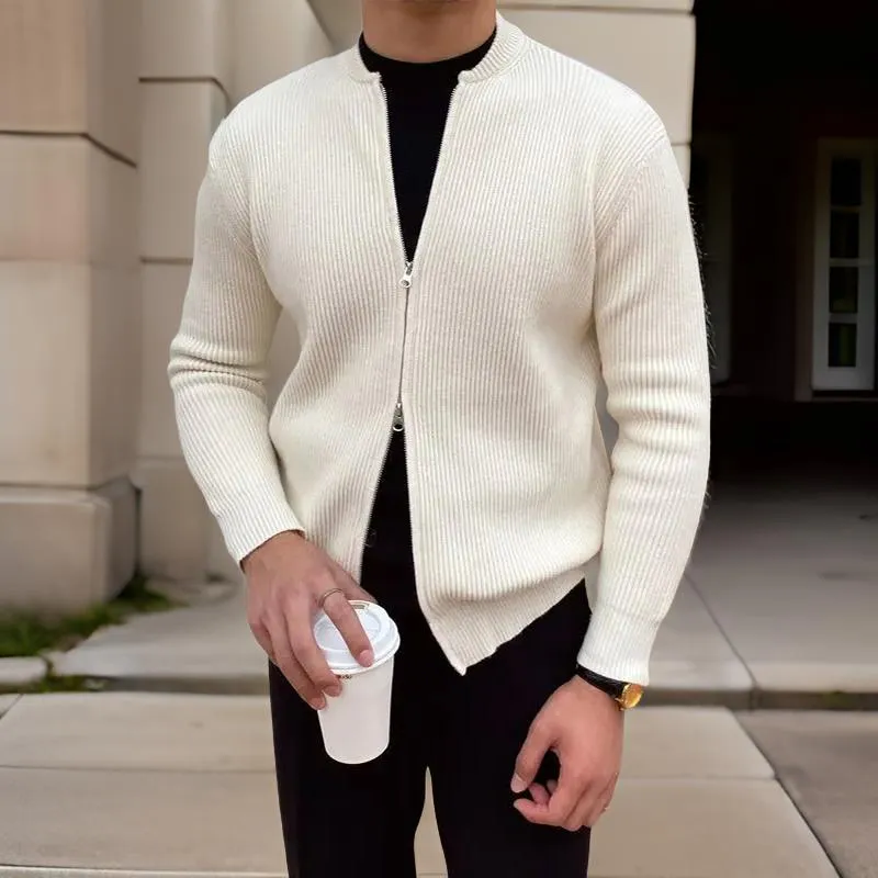 Henry - Cardigan Homme à Col Rond