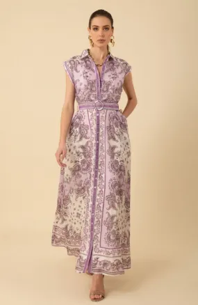 Holland Belted Maxi Dress