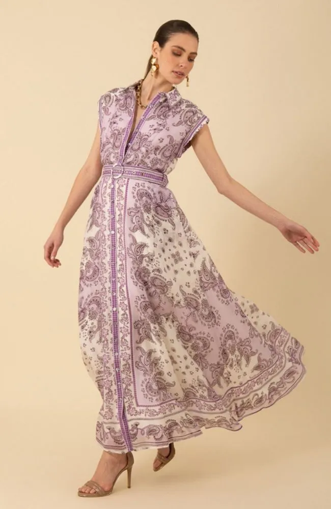 Holland Belted Maxi Dress