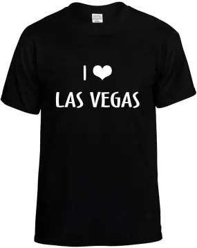 I Love Heart Las Vegas Unisex T-Shirt Novelty Graphic Tee Shirt