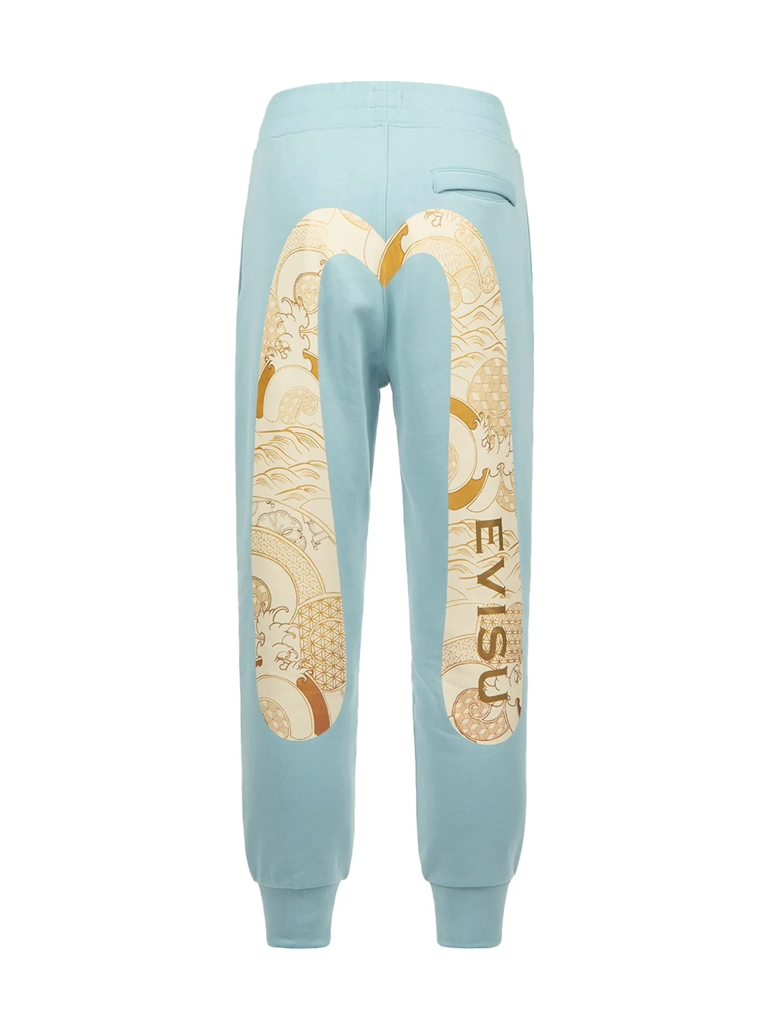 Japanese Pattern Daicock Print Sweatpants