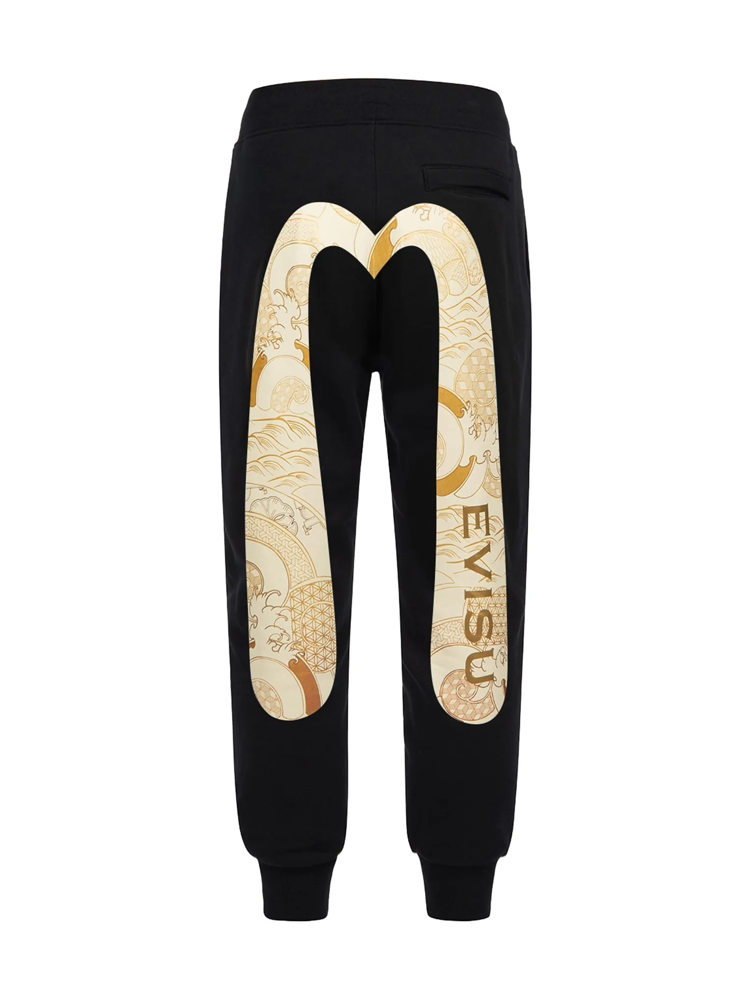 Japanese Pattern Daicock Print Sweatpants
