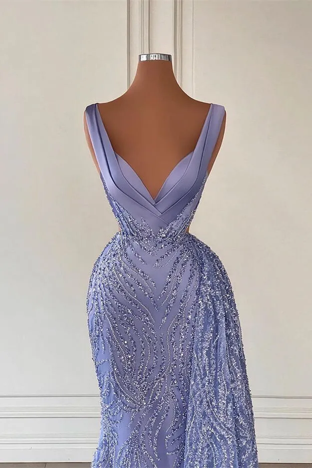 kamahe Chic Sleeveless Mermaid Prom Dresses