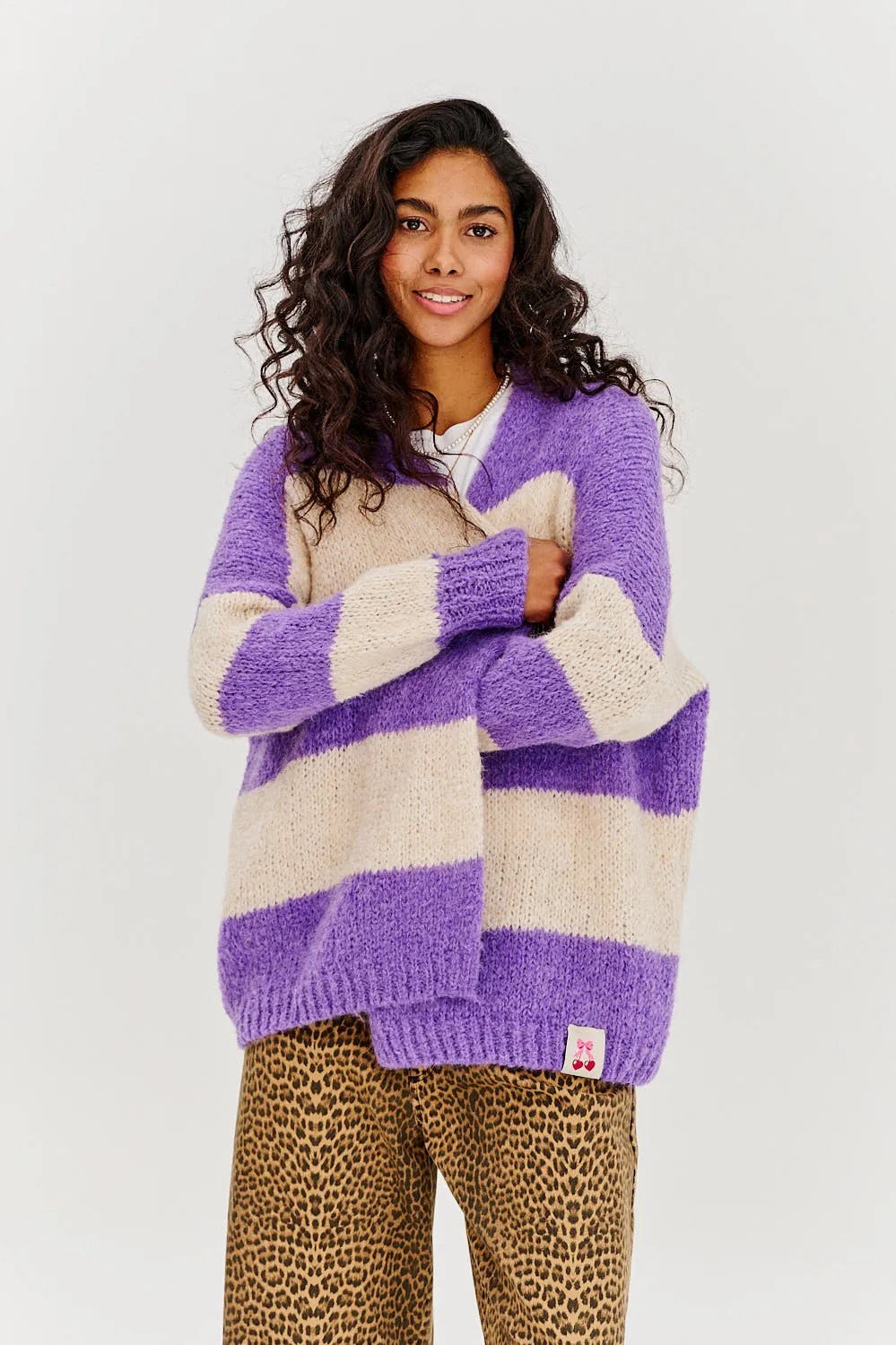Lavender Fields cardigan