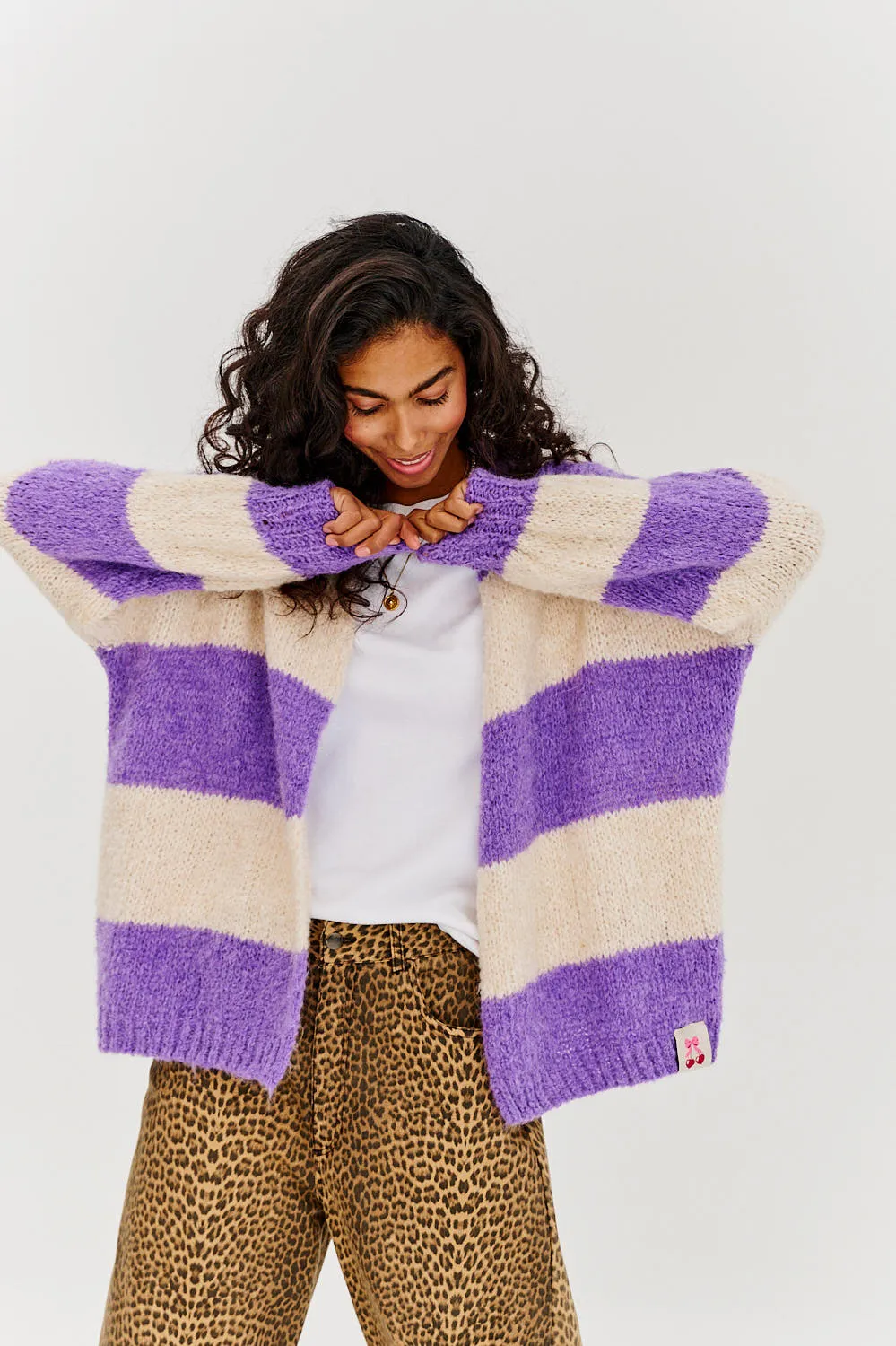Lavender Fields cardigan