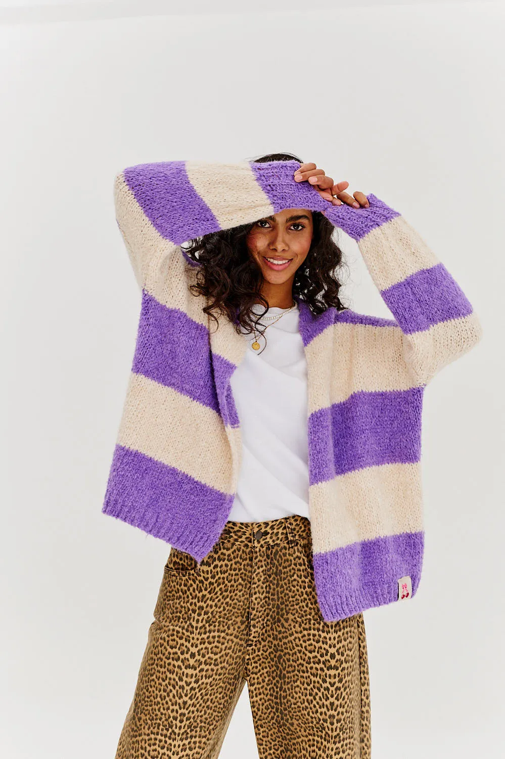 Lavender Fields cardigan