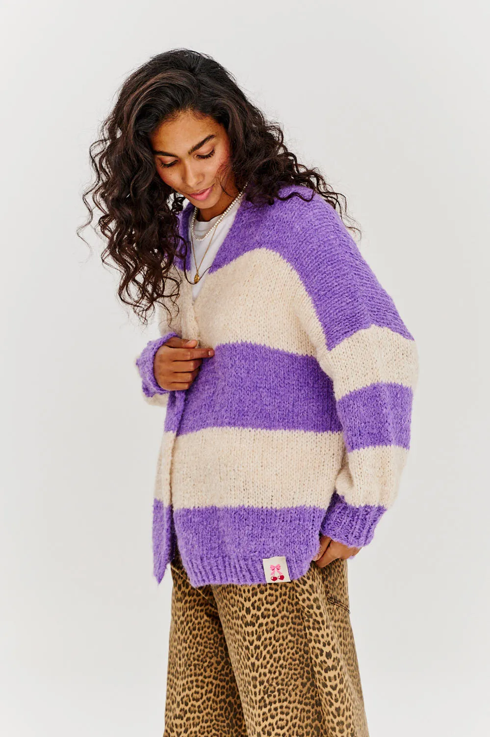 Lavender Fields cardigan