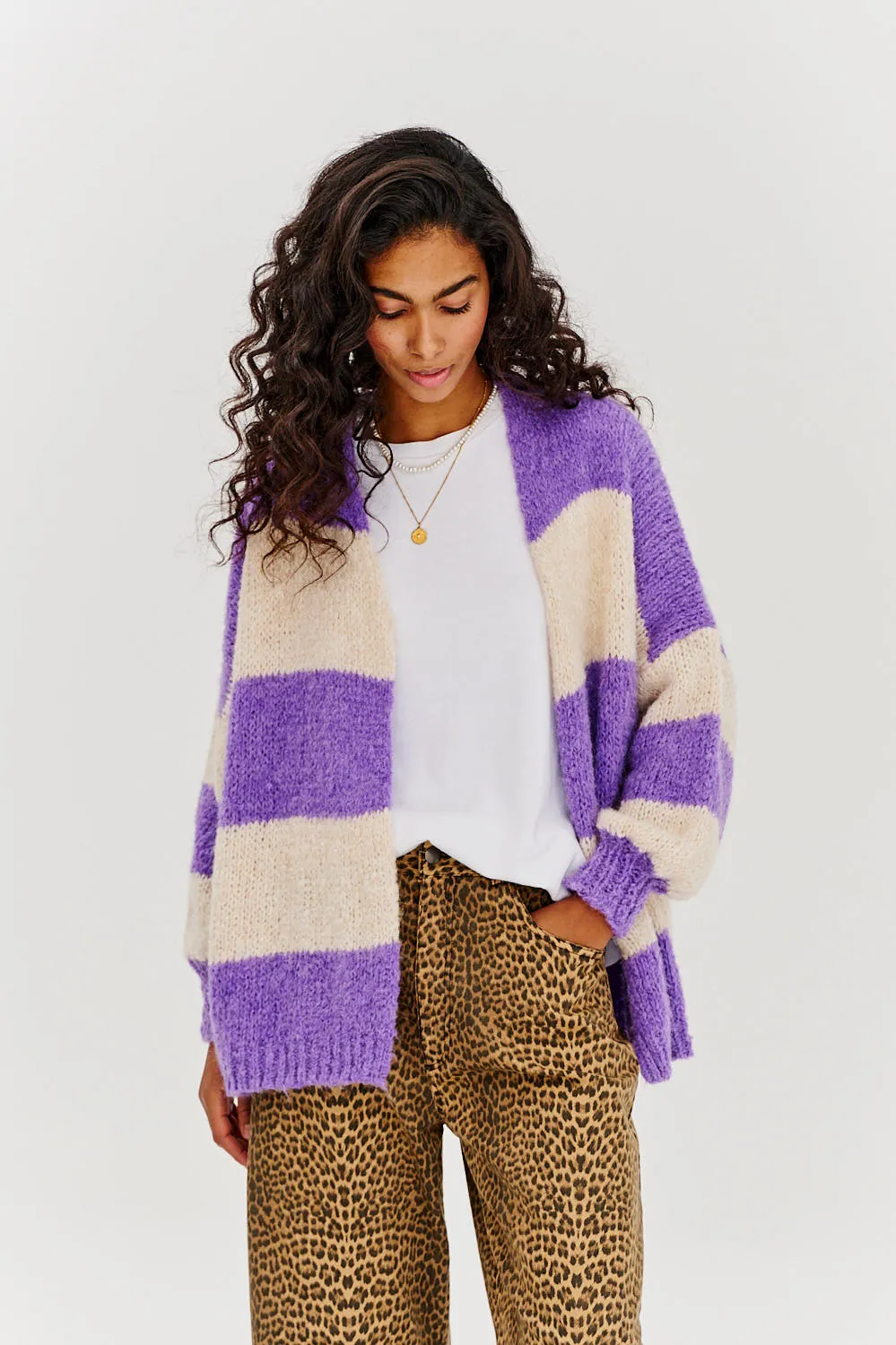 Lavender Fields cardigan