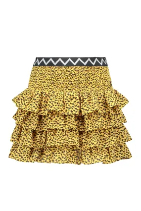 Like Flo Flo girls AO woven smock ruffle skirt