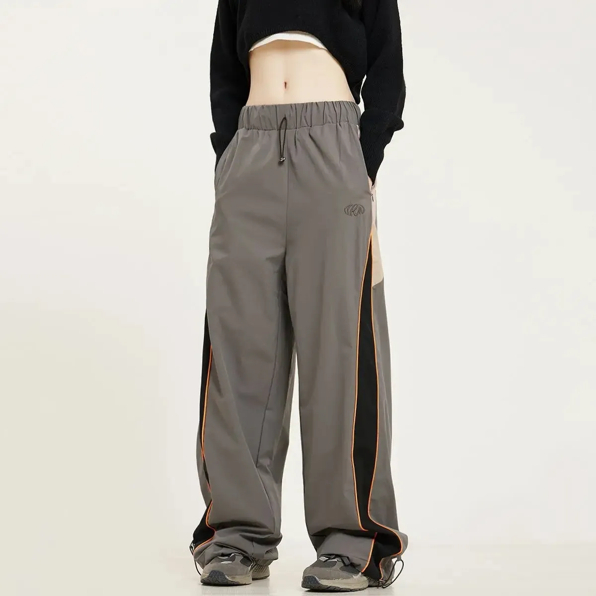 Men and Women Straight-leg Drawstring  Sweatpants