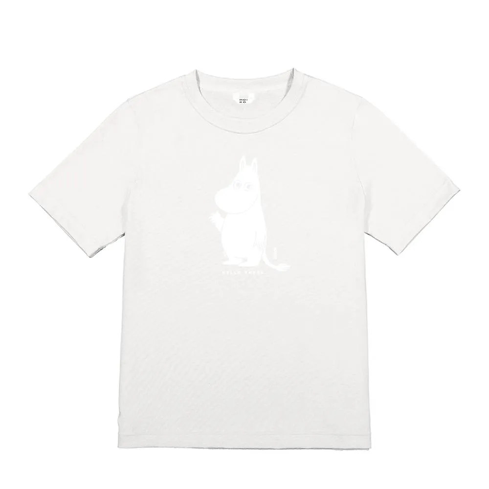Moomintroll Hello T-shirt White - Moiko