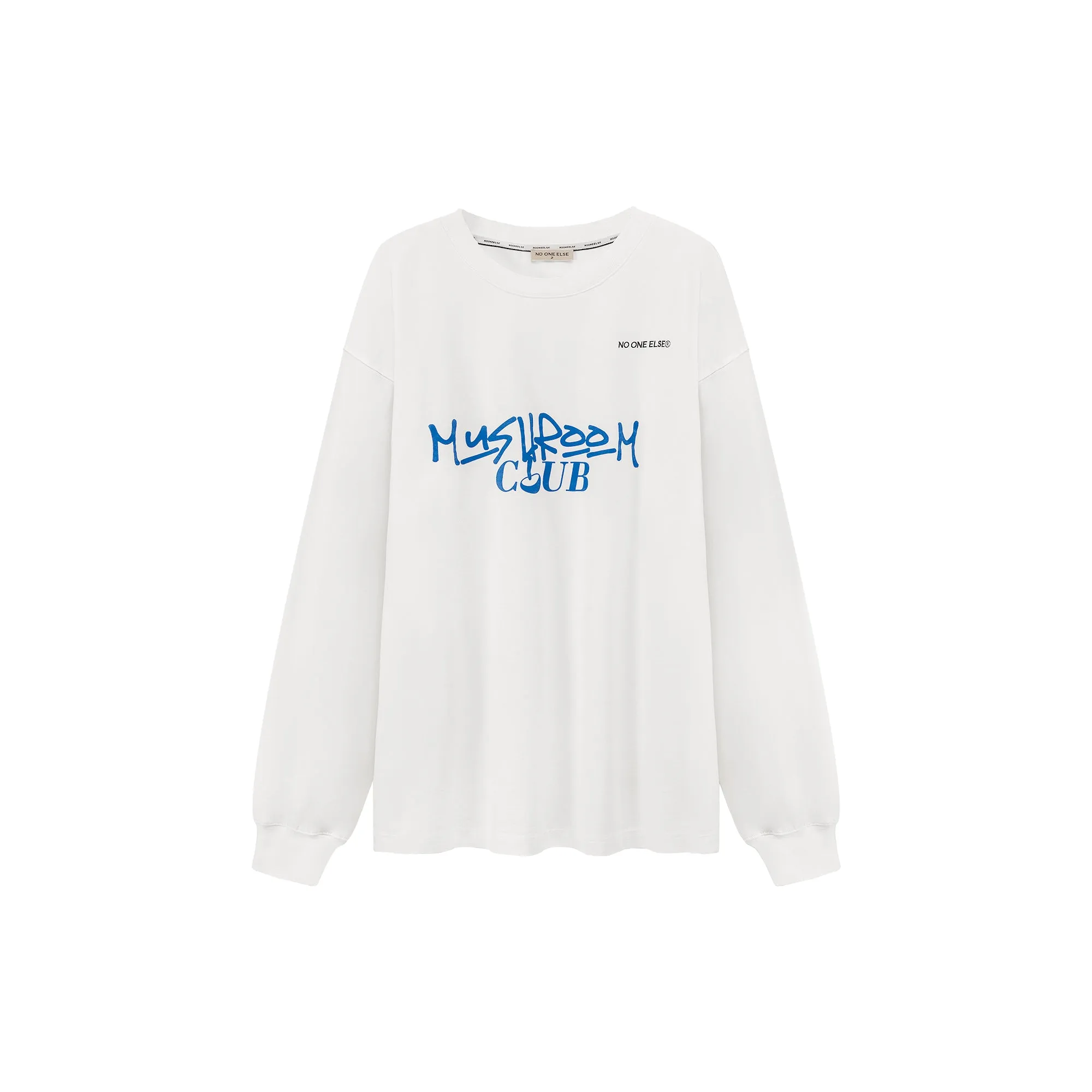 Mushroom Club Long Sleeve Loose Fit T-Shirt