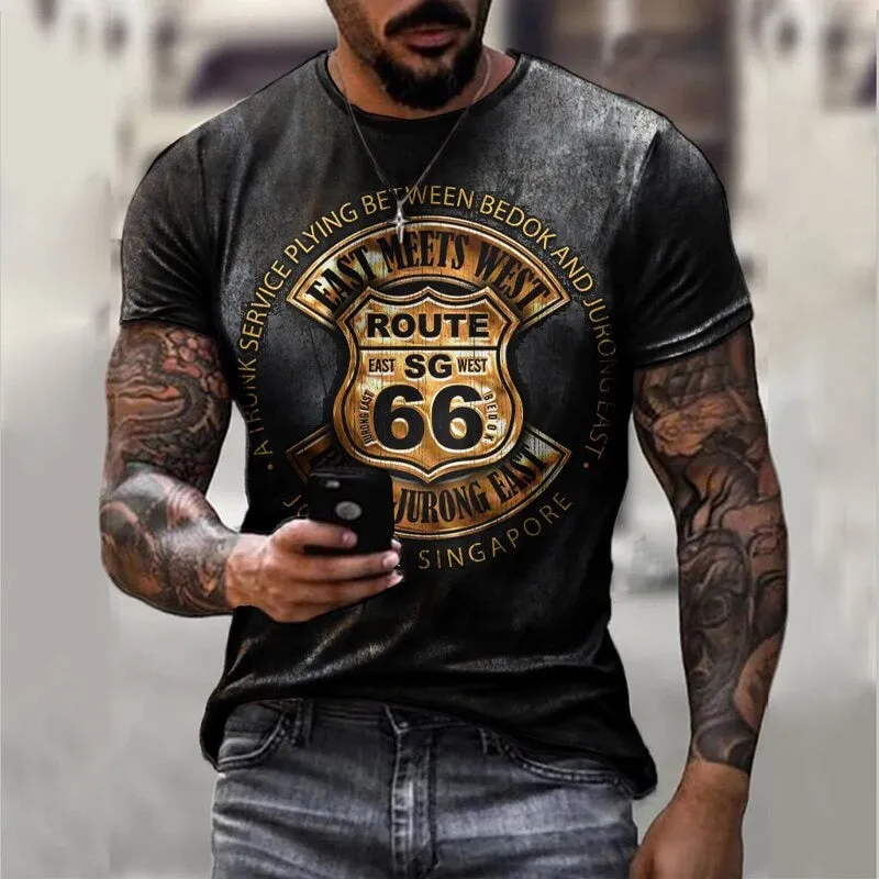 Oversized Loose Vintage S  T-shirts