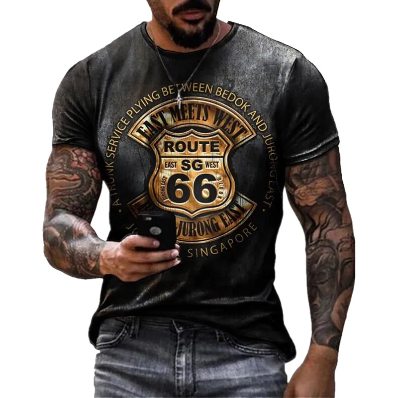 Oversized Loose Vintage S  T-shirts