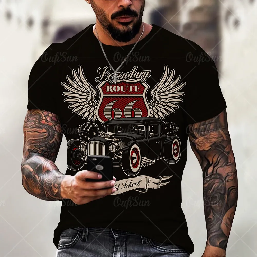 Oversized Loose Vintage S  T-shirts