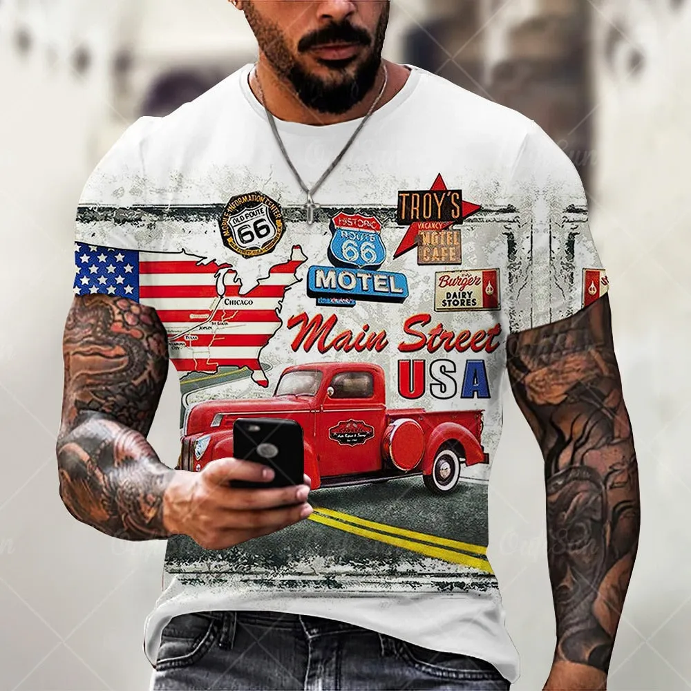 Oversized Loose Vintage S  T-shirts